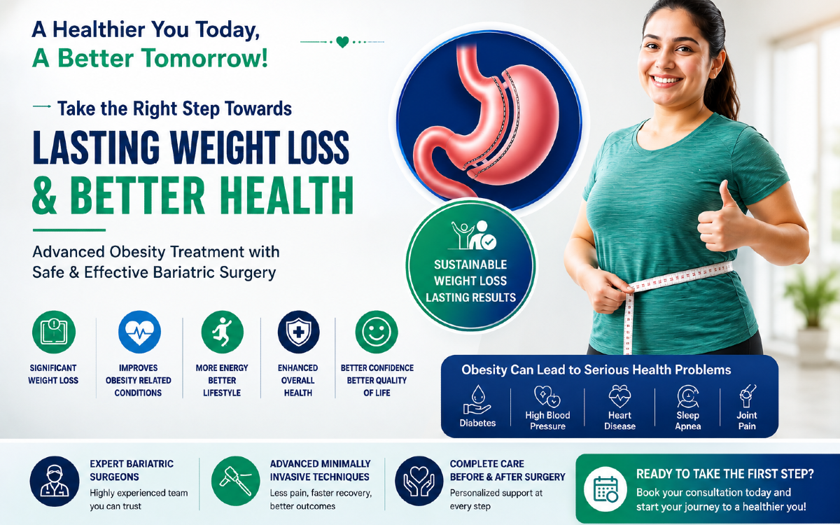 Obesity Treatment in Delhi: When Should You Consider Bariatric Surgery?