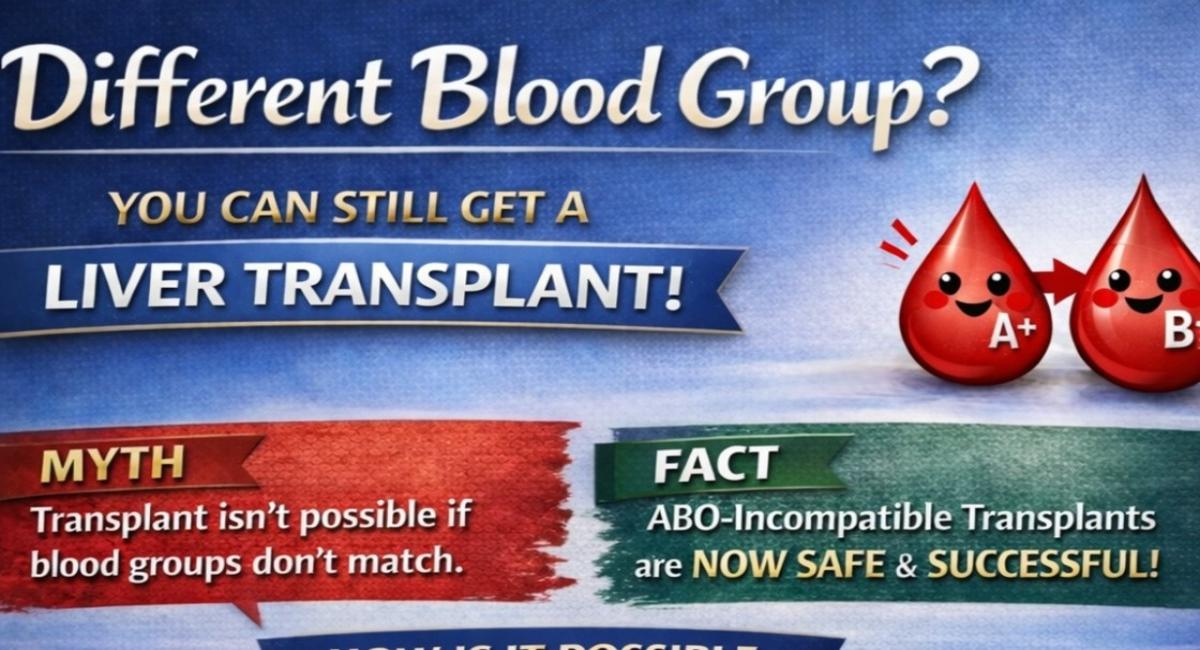 Different Blood Group? Don’t Lose Hope!