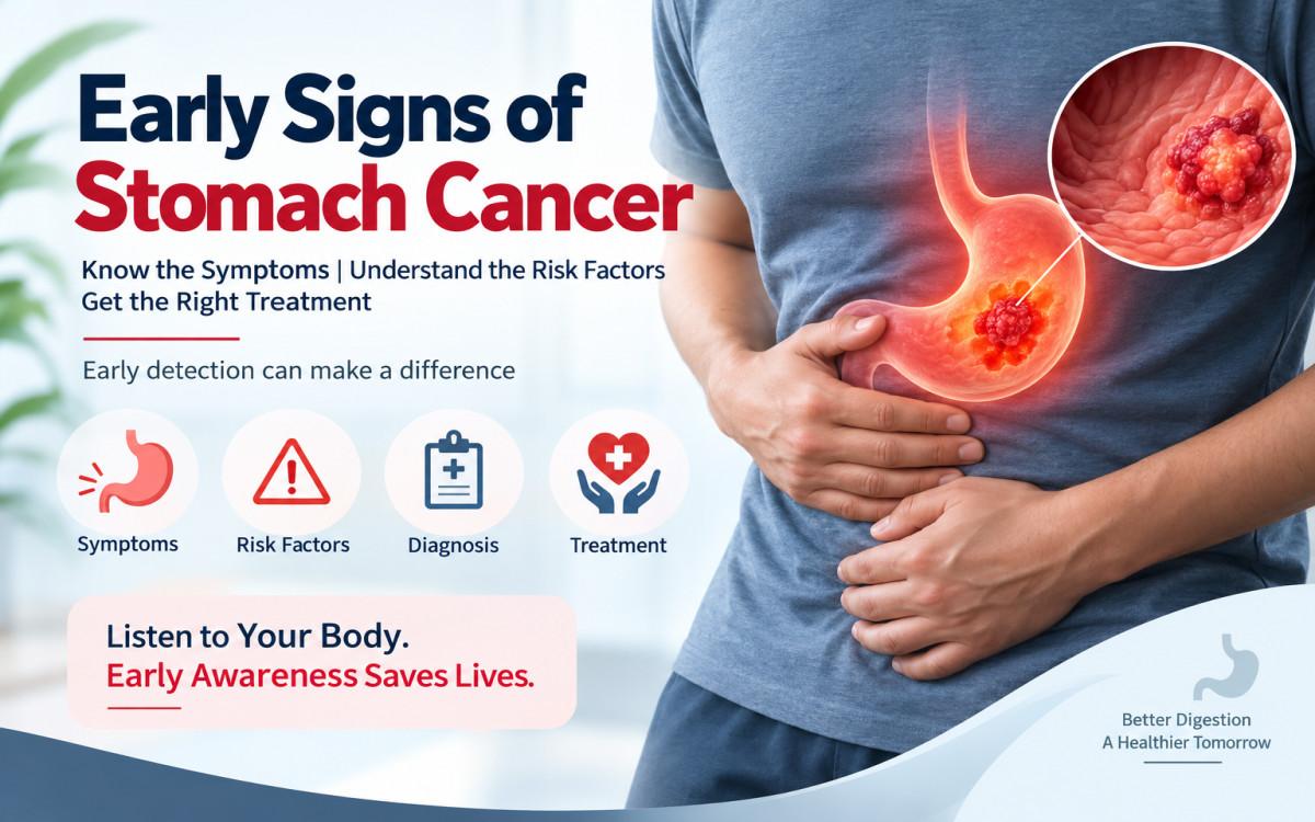What Are the Early Signs of Stomach Cancer? Symptoms, Risk Factors & When to Seek Help