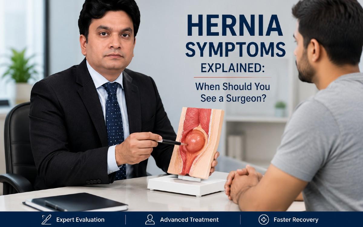 Hernia Symptoms Explained: When Should You See a Surgeon?