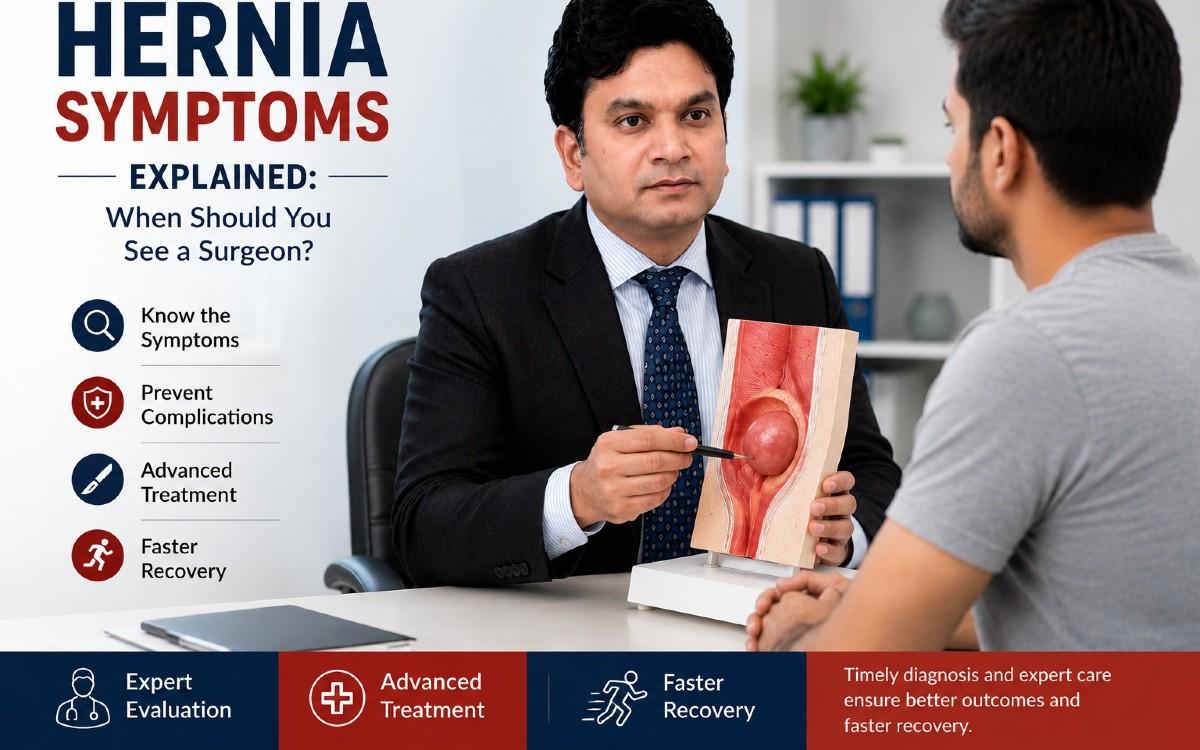 Hernia Symptoms Explained: When Should You See a Surgeon?