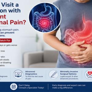 When to Visit a GI Surgeon with Persistent Abdominal Pain?