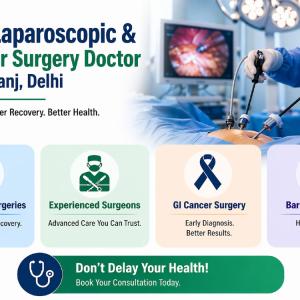 Expert Laparoscopic & GI Cancer Surgery Doctor in Patparganj, Delhi