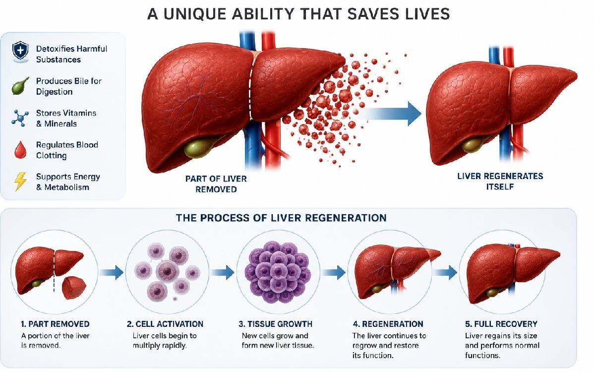 Can You Live with Only Part of Your Liver? The Amazing Facts About Liver Regeneration